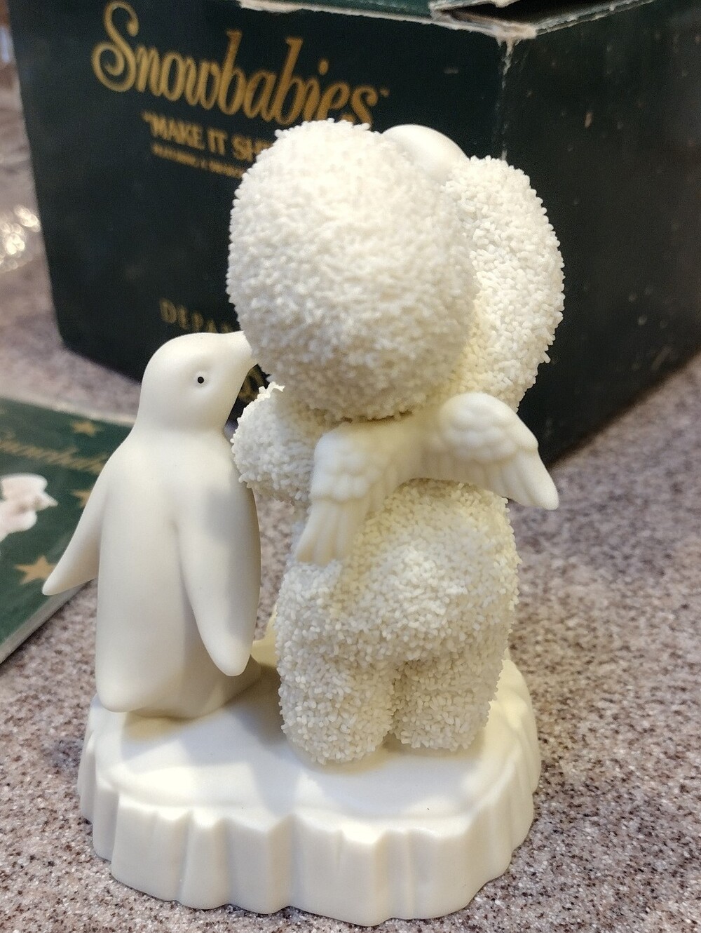 Dept 56 Make It Shine Snowbaby Figurine w/ Swarovski Crystal Star - Picture 5 of 10